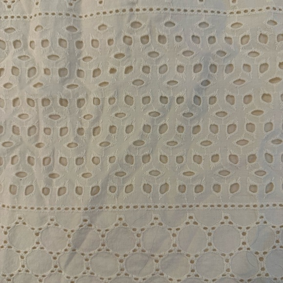 Hollister cotton crop camisole bohemian cream eyelet lace pattern SZ S NWT - Picture 5 of 5